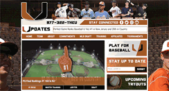 Desktop Screenshot of baseballu.net